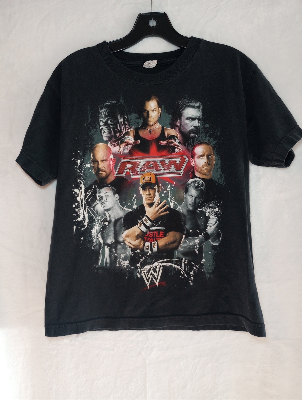 WWF Raw Y2K Shirt John Cena WWE Stone Cold Jeff Hardy Vintage Wrestling Merch L